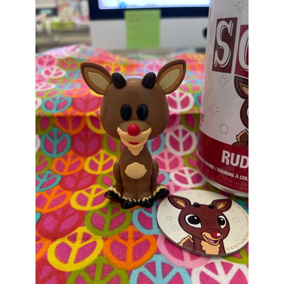 Funko Soda 2021 Rudolph the Red Nose Reindeer Pog & Vinyl Figures - Picture 3 of 7